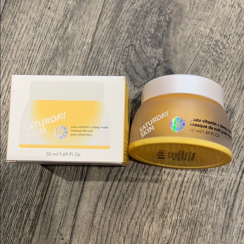Saturday Skin Yuzu Vitamin C Sleep Mask